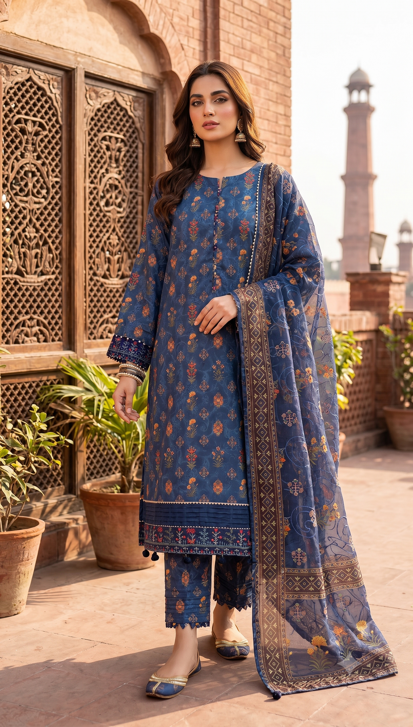 Stitched UnStitched 2PC & 3PC Premium Quality Lawn