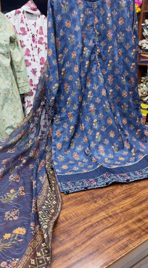 Stitched UnStitched 2PC & 3PC Premium Quality Lawn